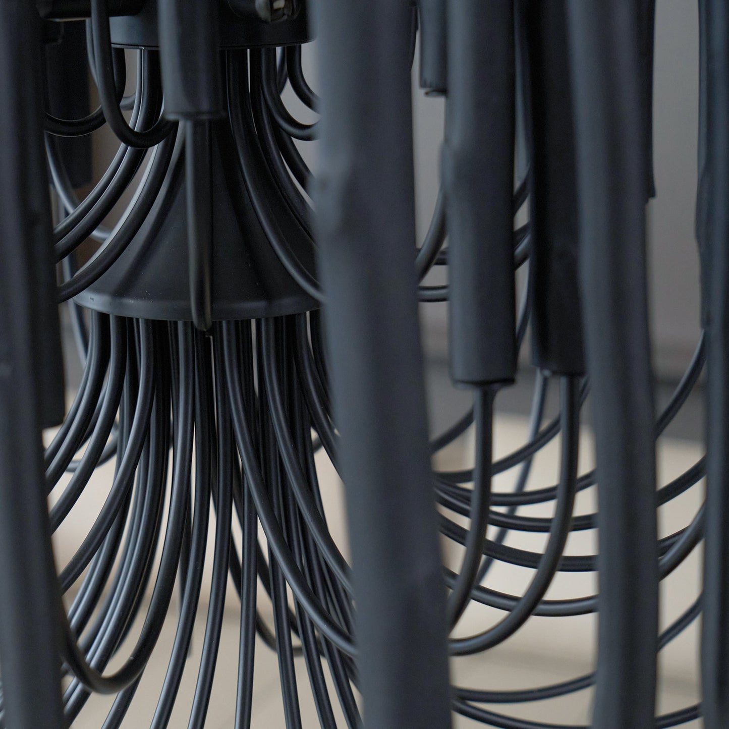 Dense Wooden stick Chandelier