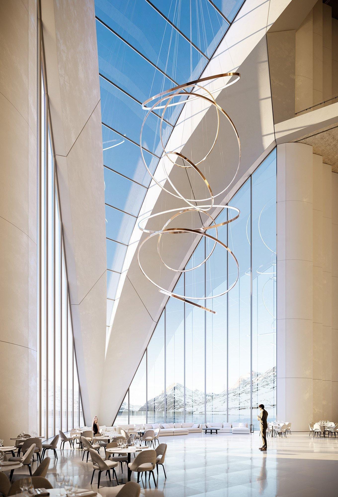 Lohja Gold Chandelier