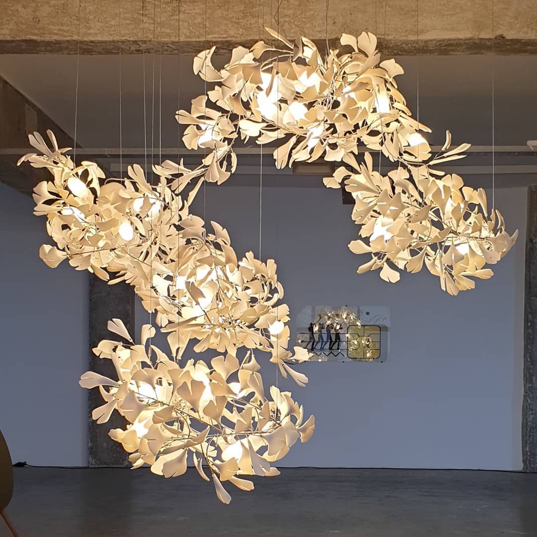 Gingko Chandelier C