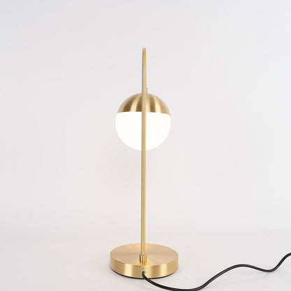 مصباح طاولة من خشب الأرز والطحالب 