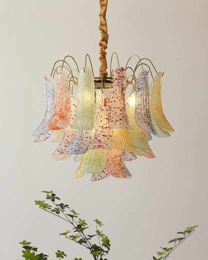 Venini Glass Chandelier
