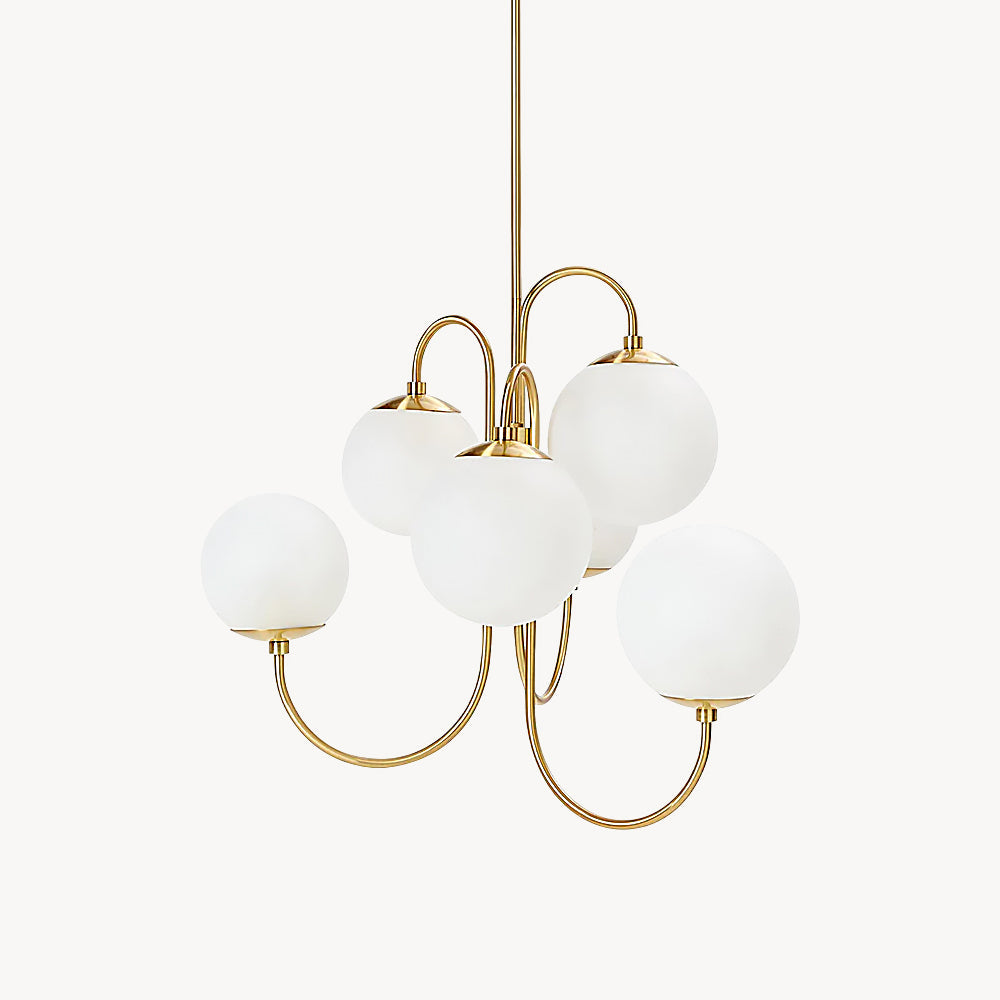 Gooseneck Chandelier