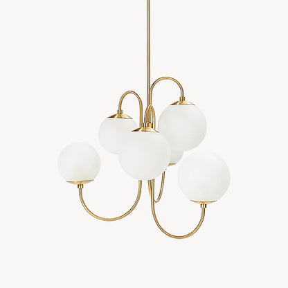 Gooseneck Chandelier