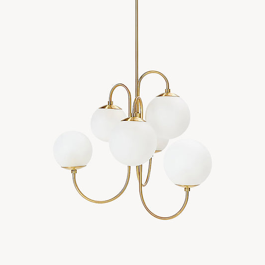 Gooseneck Chandelier