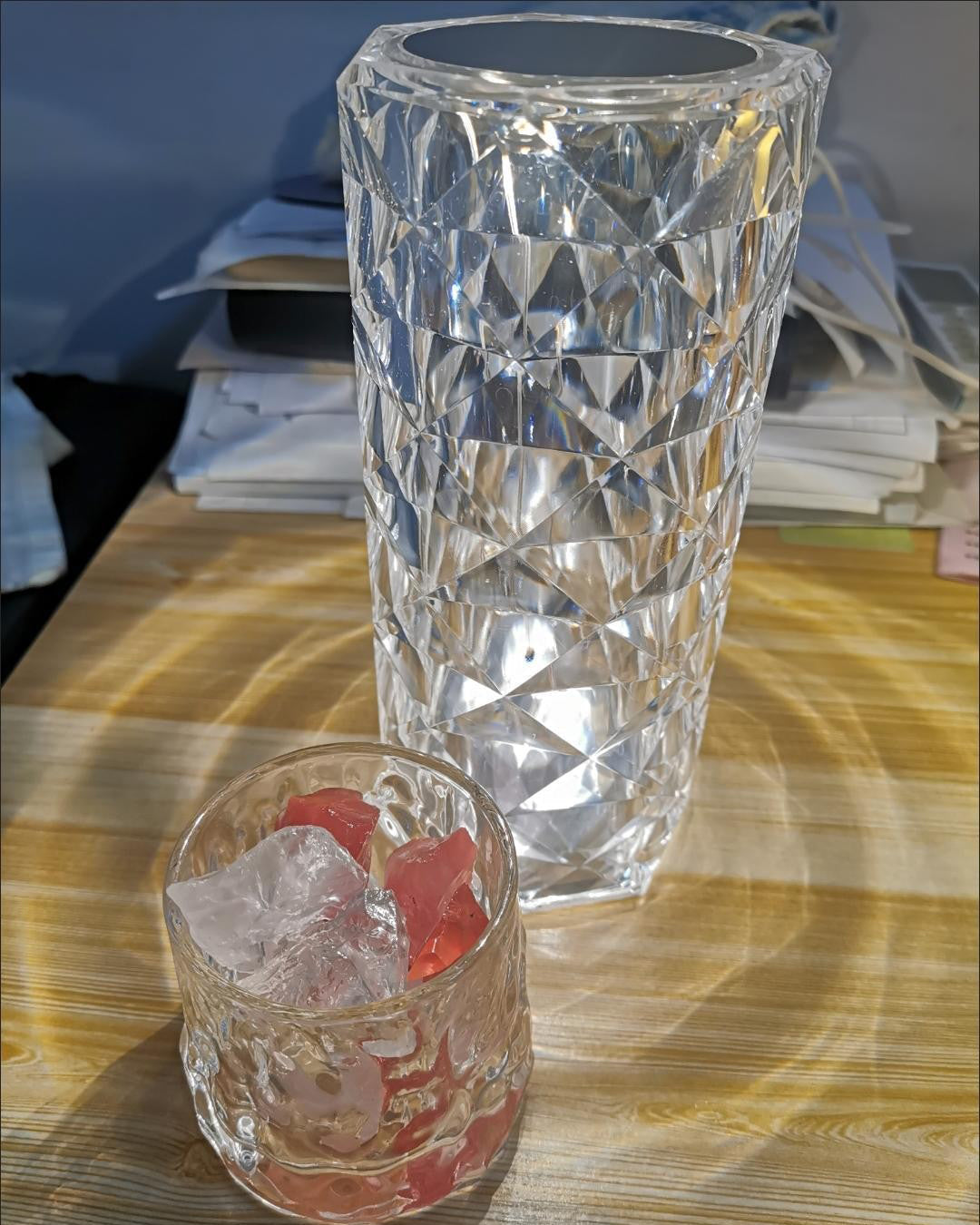 Diamond Cut Table Lamp