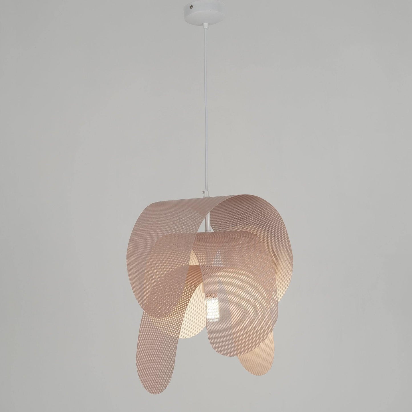 Perforated Metal Pendant Light