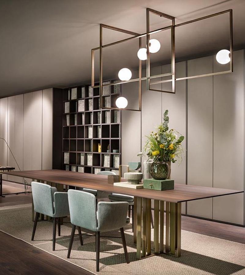 مصباح سقف زجاجي من موندريان 