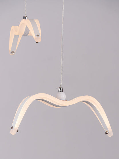 Night Birds Resin Pendant Lamp