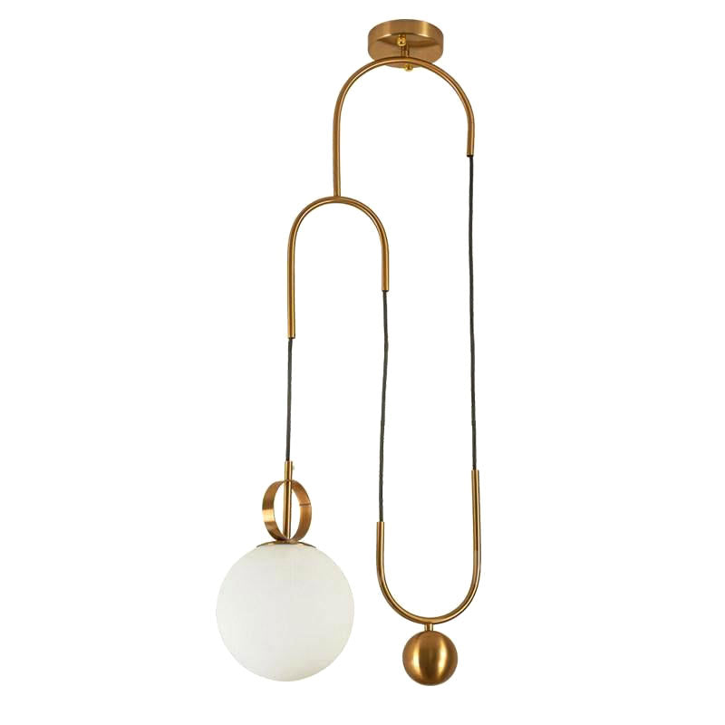 Glass Ball Pendant Lamp