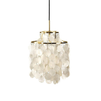 Round Shell Chandelier