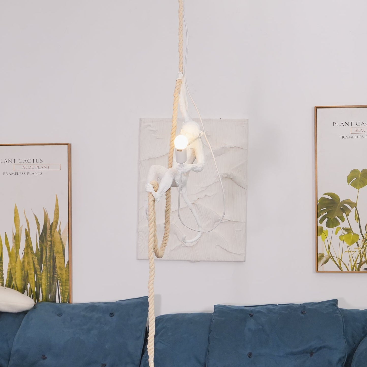 Monkey Pendnant Lamp