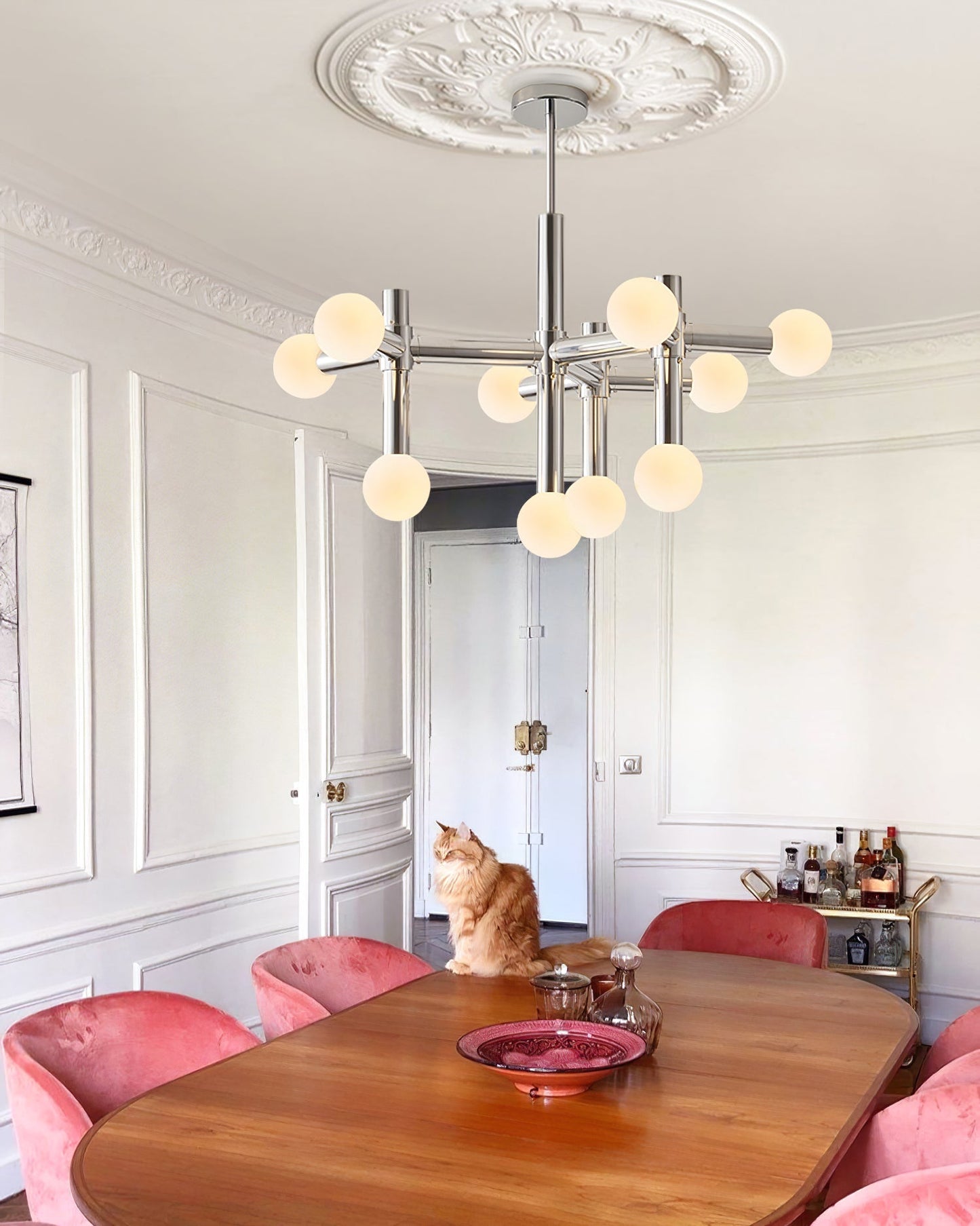 Network Chandelier