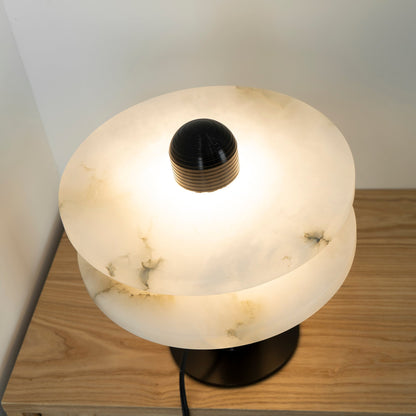Alabaster Planes Table Lamp