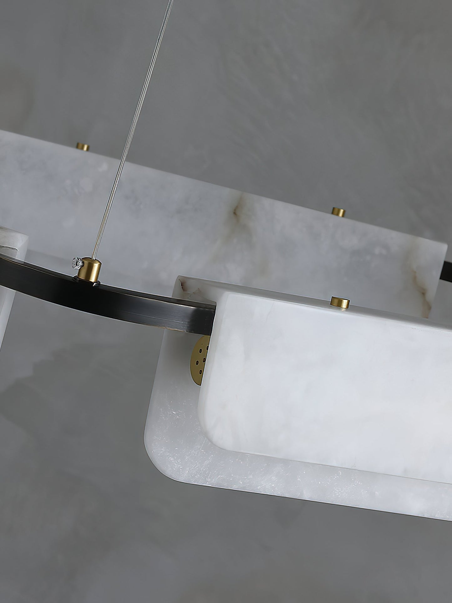 Delia Alabaster Chandelier