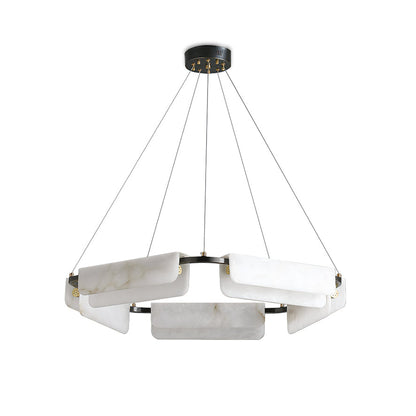 Delia Alabaster Chandelier