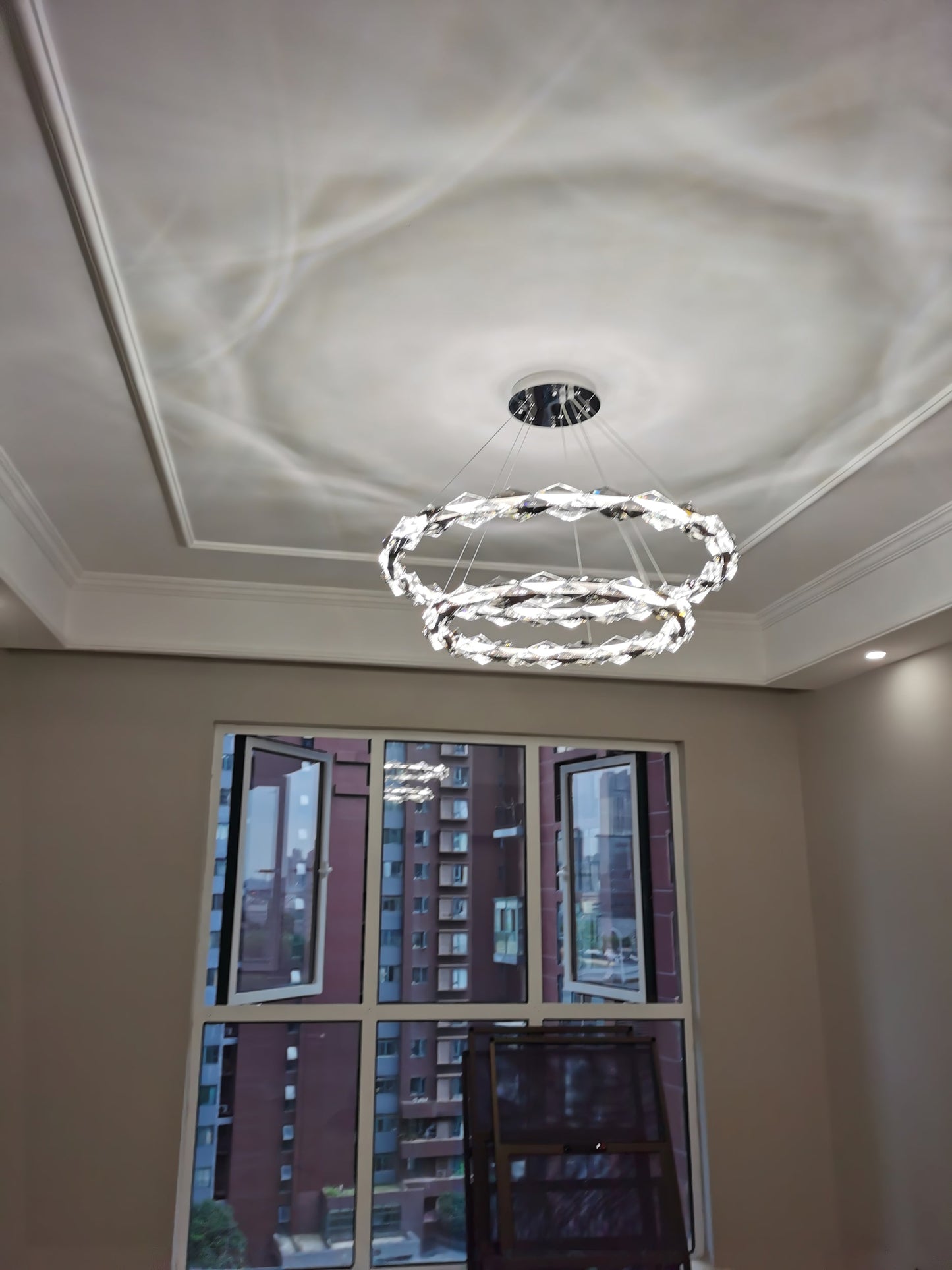 Rhombus Crystal Chandelier