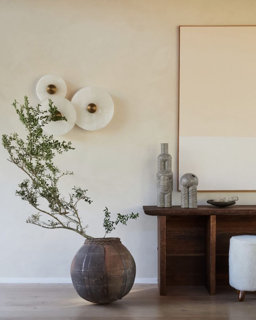 Alabaster Planes Sconce