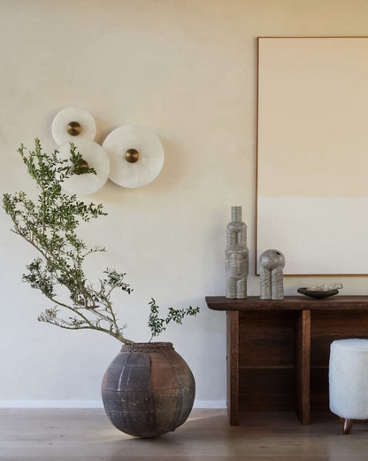 Alabaster Planes Sconce