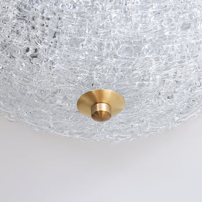 Crystal Wave Ceiling Light