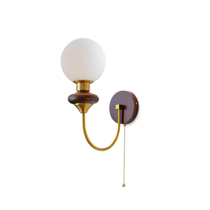 Joan Wooden Wall Light