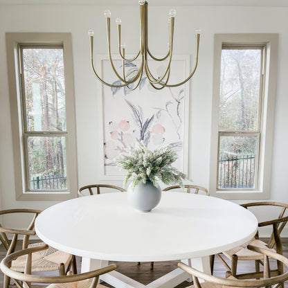 Swoop Arm Chandelier