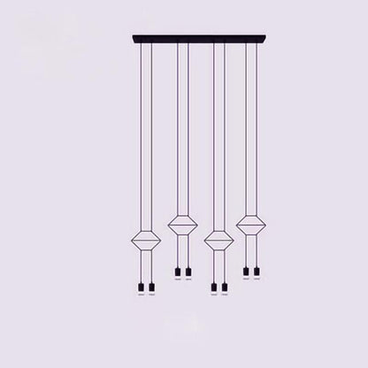 Lines 2D Hanging lamps