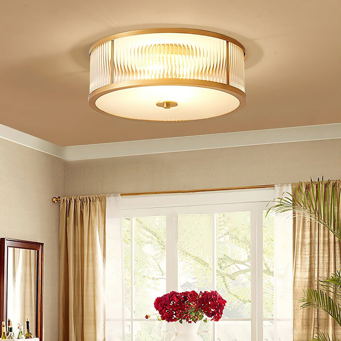 Geneva Glass CeIling Lamp