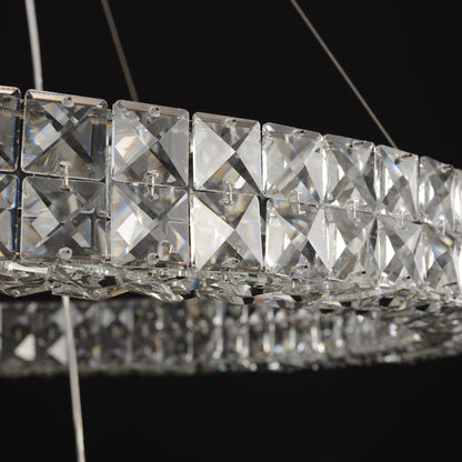 Asscher Ring Chandelier