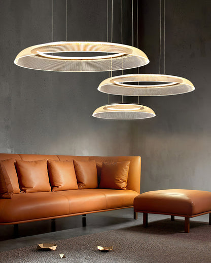 Graduated Circle Chandelier