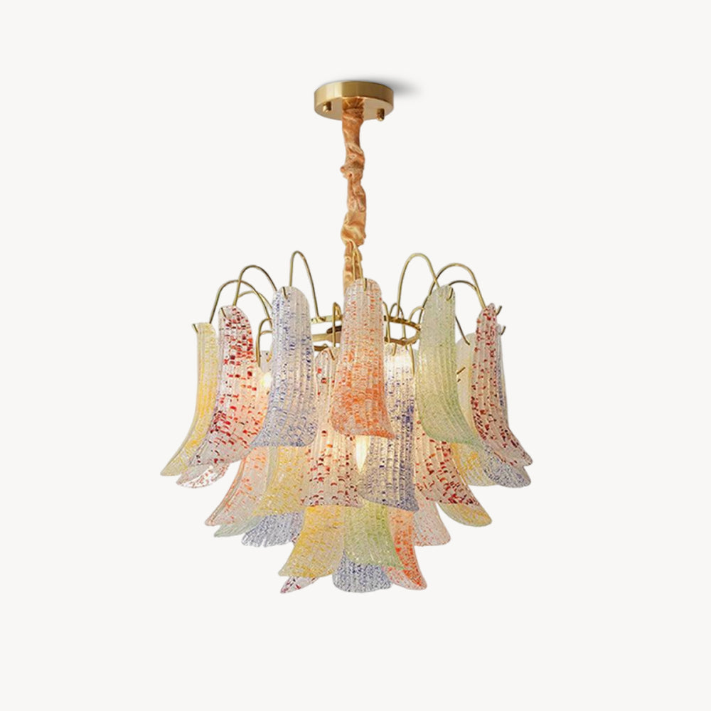 Venini Glass Chandelier