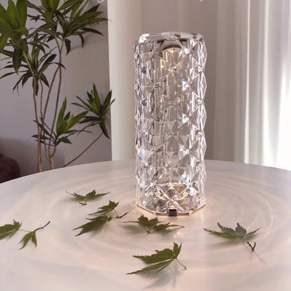 Diamond Cut Table Lamp