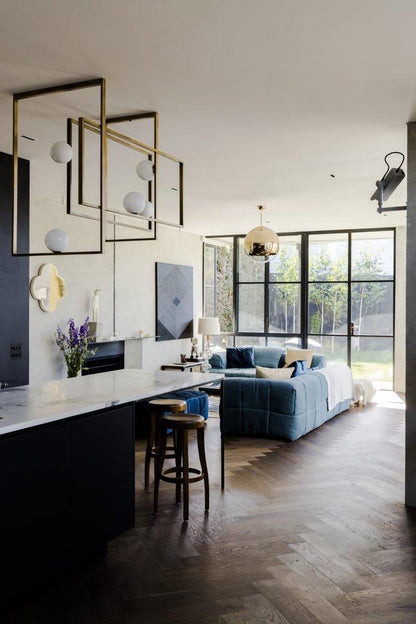 مصباح سقف زجاجي من موندريان 