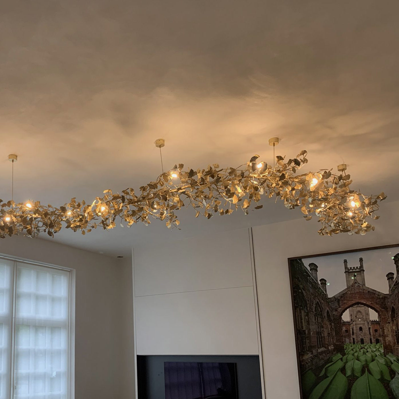 Gingko Chandelier F