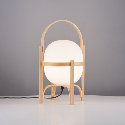 Lantern Glass Table Lamp