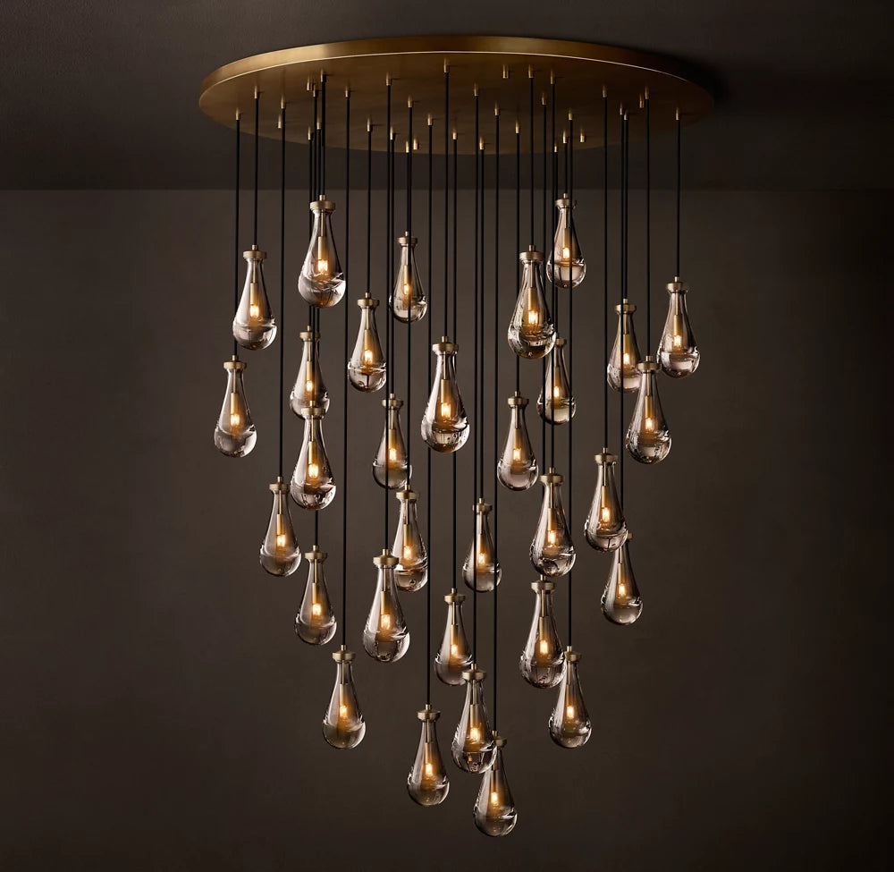 Rain Round Chandelier